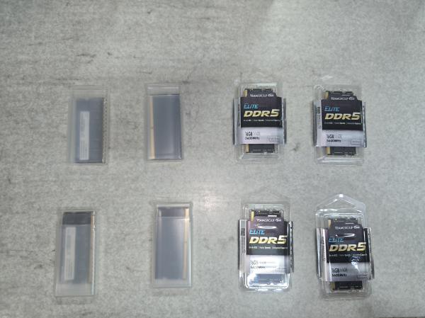 Package Opened Team Group Elite 16GB 5600MHz On-Die ECC DDR5 SODIMM for Laptops/AIO/Mini/Tiny