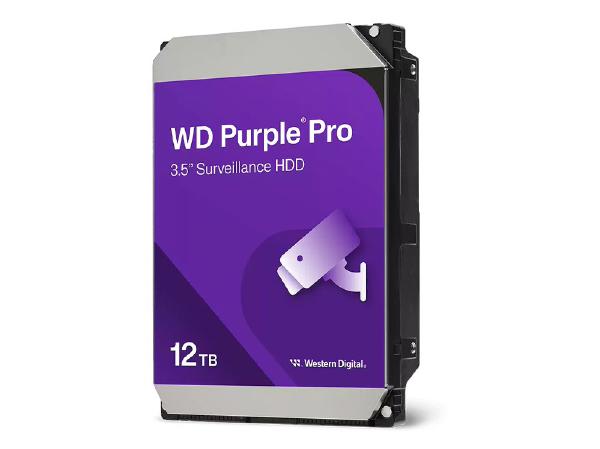 WD Purple HDD 3.5" Internal SATA 12TB 7200 RPM, 5 Year Warranty