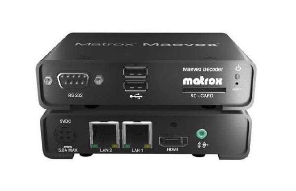 NQR *Refurbished* Matrox Maevex AV-over-IP Encoder/Decoder Bundle. 1 Year Warranty.