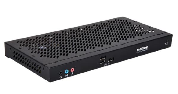 Matrox Extio 2 F2408 KVM Extender, 2x 1920x1200 (Digital, Analog) / 1x 2560x1600 (DisplayPort), 4x DisplayPort, 5x USB 2.0, 2 YR WTY