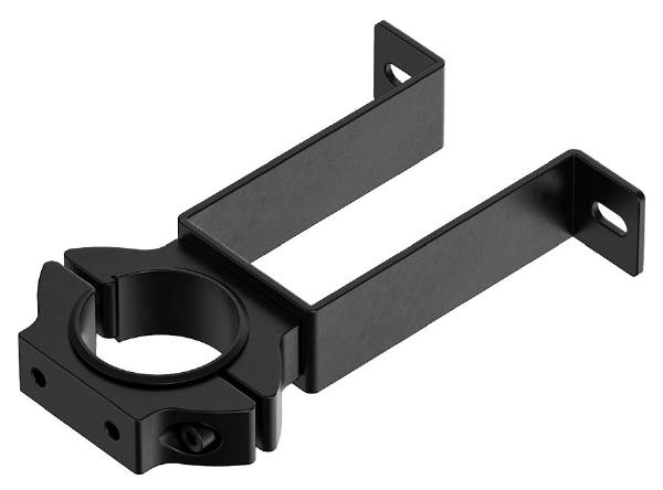 Atdec ADB-PW Pole to wall attachment fixture, designed to mount 50mm poles onto walls