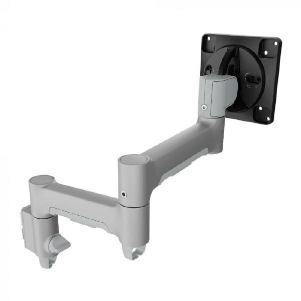Atdec AWM-A46T 460mm Medium Swing Monitor Arm, Adjustable Tilt and Pan, Silver