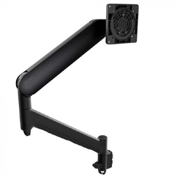 Atdec AWM-ADTC Dynamic Monitor Arm with Clamp / 8kg (17.6lb) Flat and Curved Screen, Black