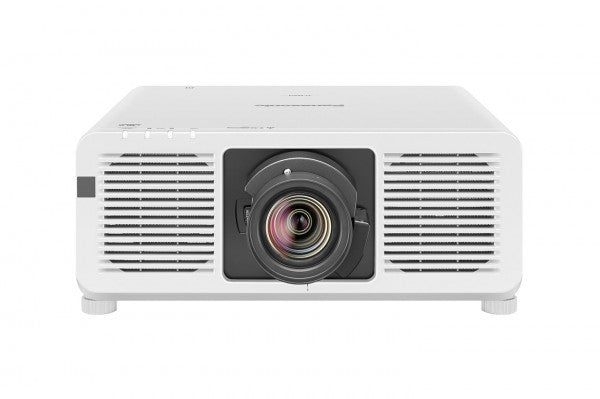 Panasonic PT-REQ10WE 1-Chip DLP Projector, 10,300lm, 4K Laser, 25,000:1, 240 Hz - White