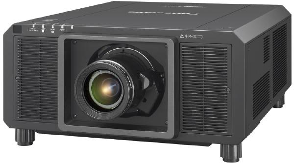 Panasonic PT-RQ35KE 4K DLP Laser 3-Chip Projector. 3840x2400 Resolution, 35000 Lumens, 10,000:1 Contrast, Lens Optional, 5 Year Warranty, Black