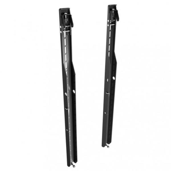 Atdec Telehook Wall Universal Video Wall Vertical Rail Set. - Portrait Only