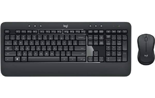 Logitech Wireless Keyboard & Mouse Combo, MK540, Black, USB Receiver, (combo powered by 3x AA, included) Limited Stock