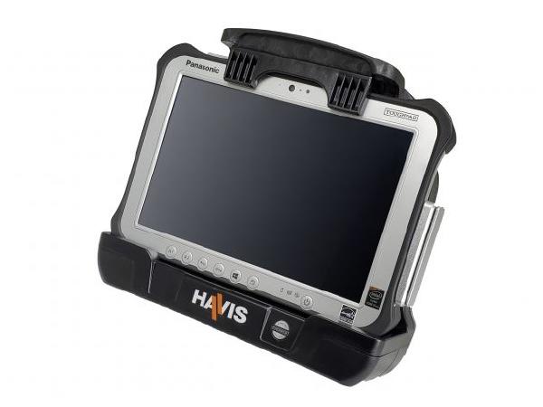 Havis Vehicle Docking Station For Panasonic TOUGHBOOK FZ-G2 Tablet With Advanced Port Replication & Dual Pass-Thru Antenna Conn's Std&Slim CG compat