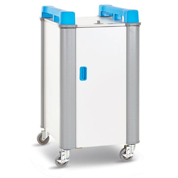 LapCabby 10 Vertical | 10-Device Mobile AC Charging Trolley for Laptops & Chromebooks up to 17" - Vertical