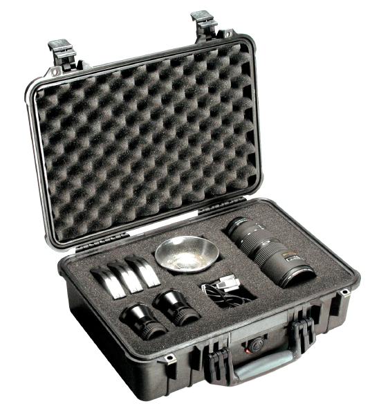 Pelican 1500 Case - With Foam, Black