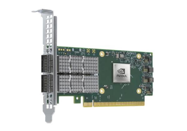 NVIDIA ConnectX-7 adapter card, 200Gb/s NDR200 IB, Single-port OSFP, PCIe 5.0 x16 Extension option, Socket Direct, Secure boot, Tall Bracket