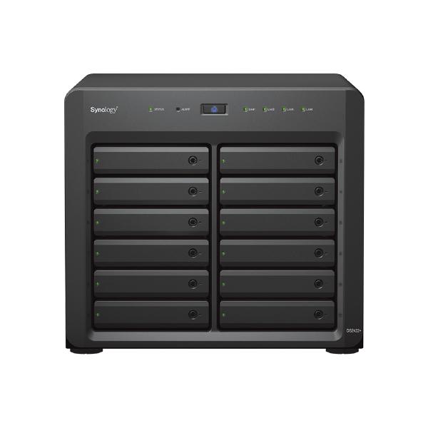 Synology DiskStation DS2422+ 12-Bay 3.5" Diskless, AMD Ryzen Quad-core 2.2GHz,4xGbE NAS (Scalable) 3 Year Warranty, Ask for a Solutions Project Quote