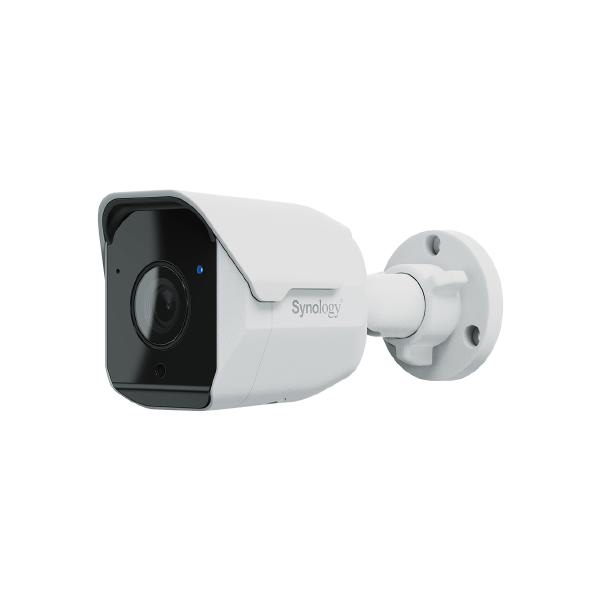 Synology AI-Powered 5MP IP POE Camera for Integrated Smart Surveillance - Bullet( BC500) - No Additional Camera License required