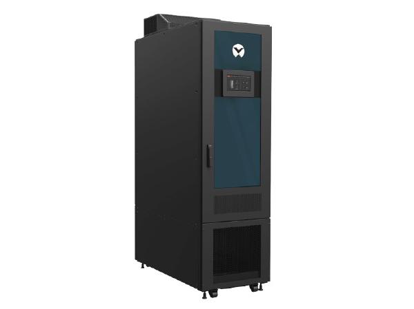 Vertiv SmartCabinet 2-Eco, 6000VA 16A, 12x C13, 4x C19, 2pcs, 24U with Smart Lock Tempered Glass Door, 2150 x 600 x 1200 (mm)