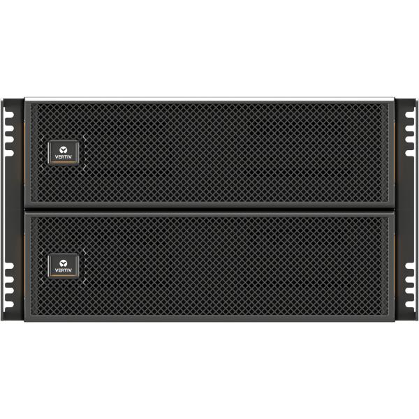 Vertiv Liebert Lead Acid Battery Cabinet, 12V, 6U, Compatible with for GXT5 16kVA and 20kVA UPS, Valve-regulated, Non spillable, Rail Kit included