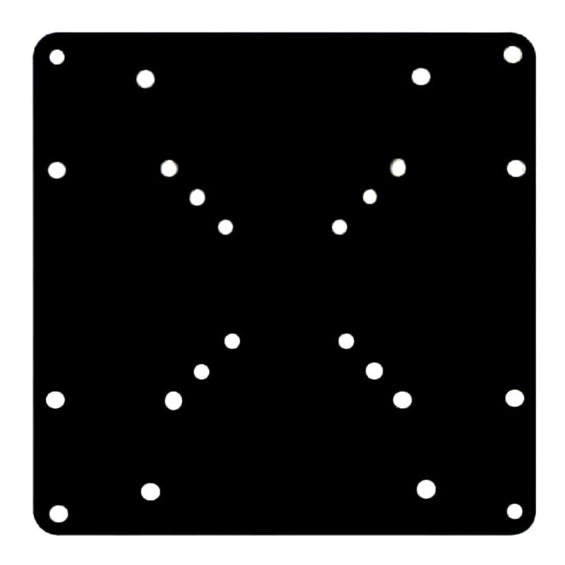 Brateck LCD 200X200 VESA Extension Plate Fit most 23'- 42' LED, LCD, Plasma
