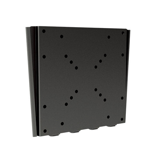 Brateck LCD Ultra-Slim Wall Mount Bracket VESA 50/75/100/200mm 23'-42' up to 30Kg, Fine Texture Black, 265x220mm (LS)