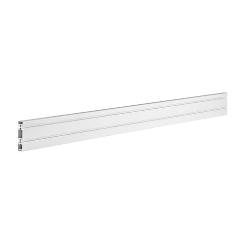 Brateck Aluminum Slatwall Panel, Weight Capacity 40kg-Matte White, Must be installed with MABT-SW02-3 (desk) or MABT-SW02-4 (wall) (LS)