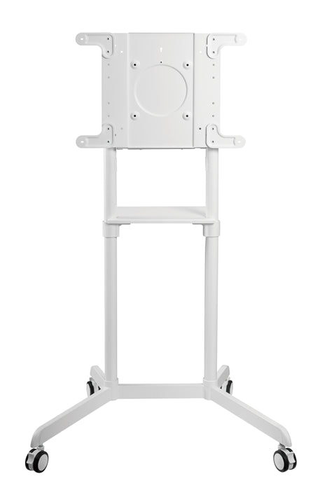Brateck Rotating Mobile Stand for Interactive Display Fit 37'-70' Up to 70kg- VESA: 200x200,400x200,300x300,600x200,350x350,400x400,600x400 White(LS)