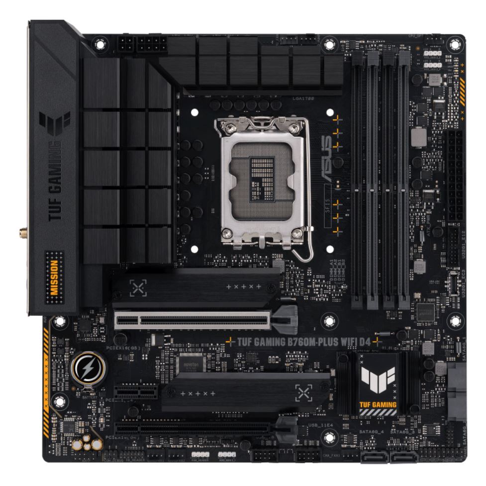 ASUS B760M TUF GAMING B760M-PLUS WIFI II Intel LGA1700 mATX Motherboard 192GB