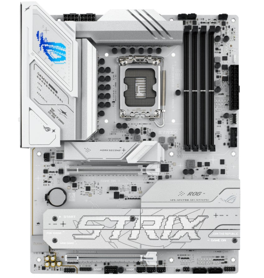 ASUS ROG STRIX B860-A GAMING WIFI LGA1851 ATX Motherboard 256GB, DDR5, 1 x PCIe 5.0, 4 x M.2 slots, 4 x SATA. WiFi 7, 1 x HDMI, 1 x DP