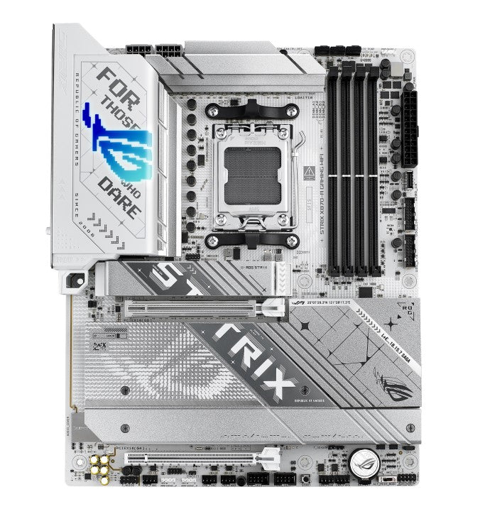 ASUS AMD ROG STRIX X870-A GAMING WIFI (AM5) ATX Motherboard, DDR5 192GB, 1x PCIe 5.0 x16 slot, 4 x M.2 slots, 2x SATA, Wi-Fi 7, 1 x HDMI, 1 x DP