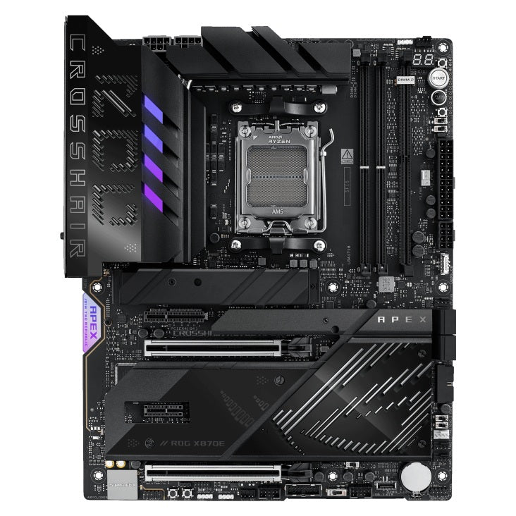 ASUS AMD ROG CROSSHAIR X870E APEX (AM5) ATX Motherboard, DDR5, 18+2+2 Power