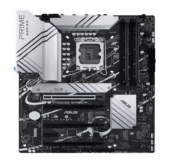 ASUS Z790 PRIME Z790-P WIFI-CSM Intel LGA1700 ATX Motherboard, DDR5,1xPCIe 5.0 x16, 3x M.2, 4xSATA, HDMI,DP, 2.5Gb LAN, Wi-Fi 6E