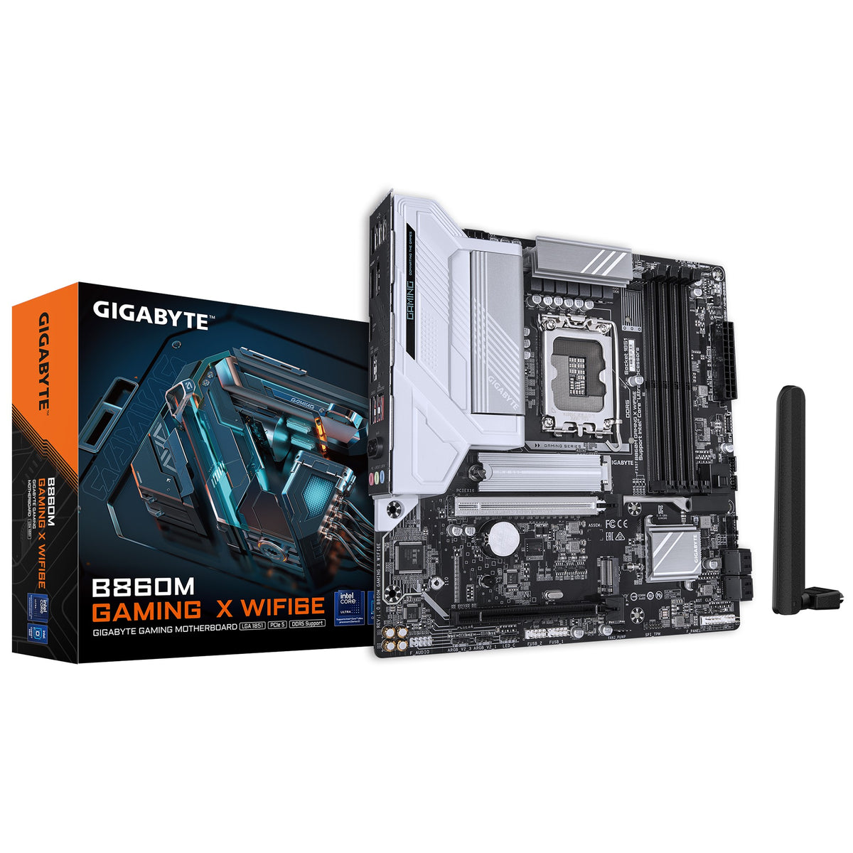 Gigabyte M/B B860M GAMING X WIFI6E 1.0, Intel ® B860, 4 x DDR5 up to 256 GB, 1x