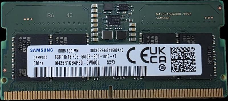 Astrotek Samsung OEM 8GB (1x8GB) DDR5 SODIMM 5600MHz C46 1.1V Notebook Laptop