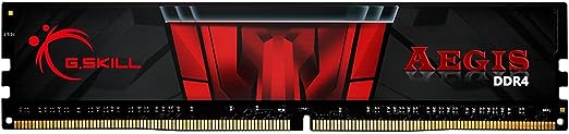 G.SKILL F4-3200C16S-8GIS 8GB (1 x 8GB)/ PC4-25600 / Aegis DDR4 3200 Mhz/