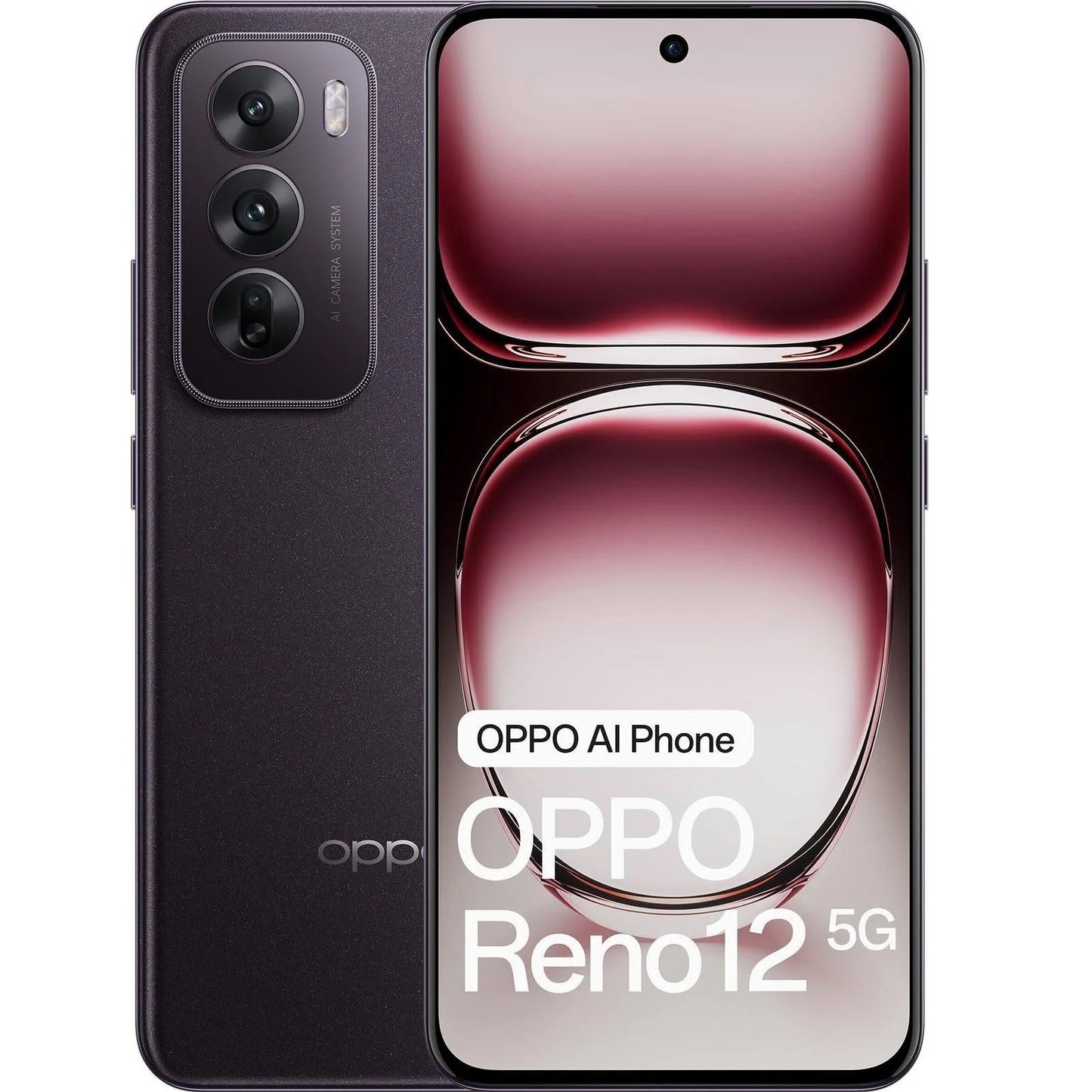 OPPO Reno12 5G - Black Brown(CPH2625AU Black)*AU Stock*, 6.7', Full HD+, 120Hz, 12GB/256GB, 50MP/32MP, Dual SIM, 5000mAh, 2 Years Warranty
