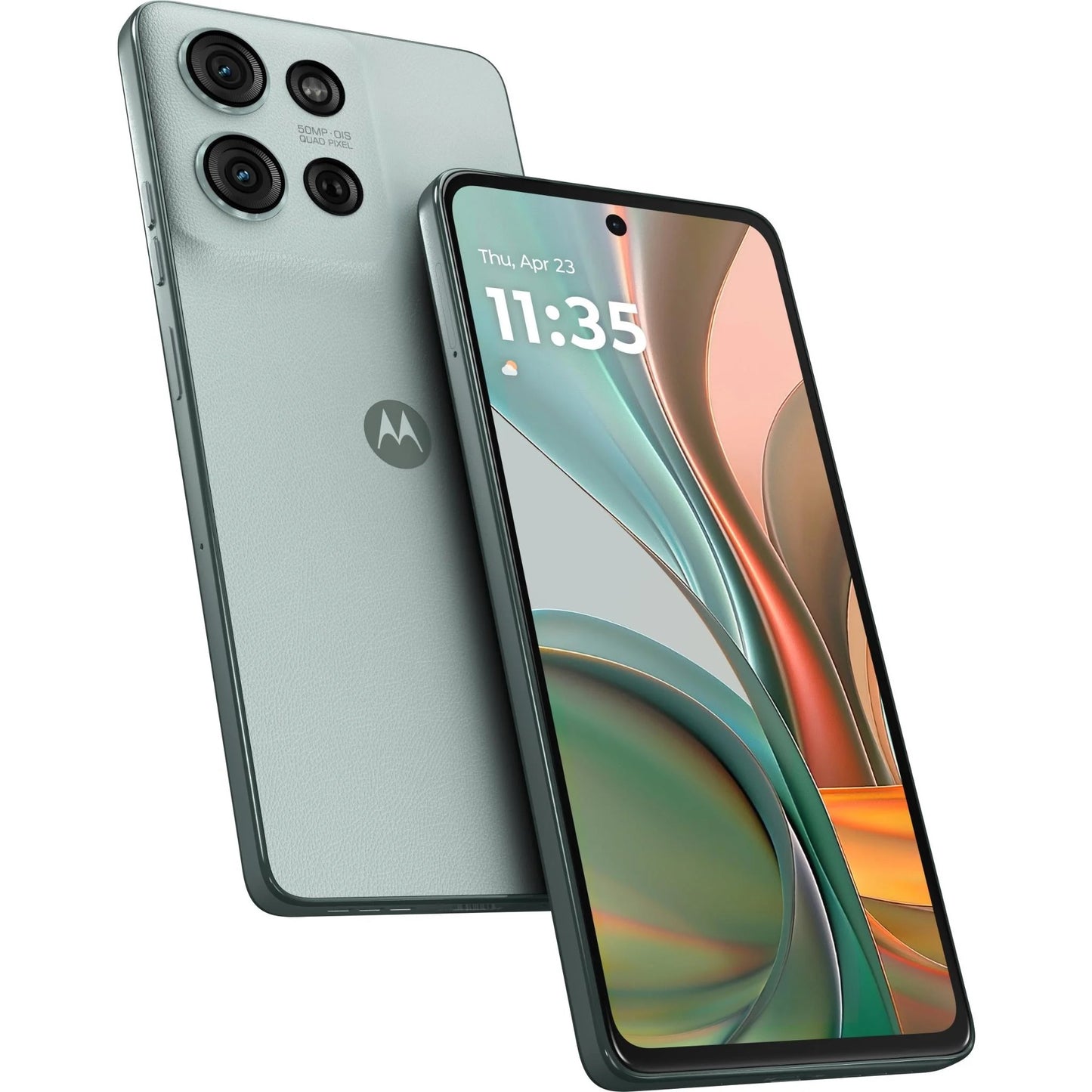 Motorola G75 5G 256GB With Moto Buds - Succulent Green*AU STOCK, *6.8', Full HD+, 120Hz, 8GB/256GB, 50MP/16MP, Single+ eSIM, 5000mAh, 2 Years Warranty