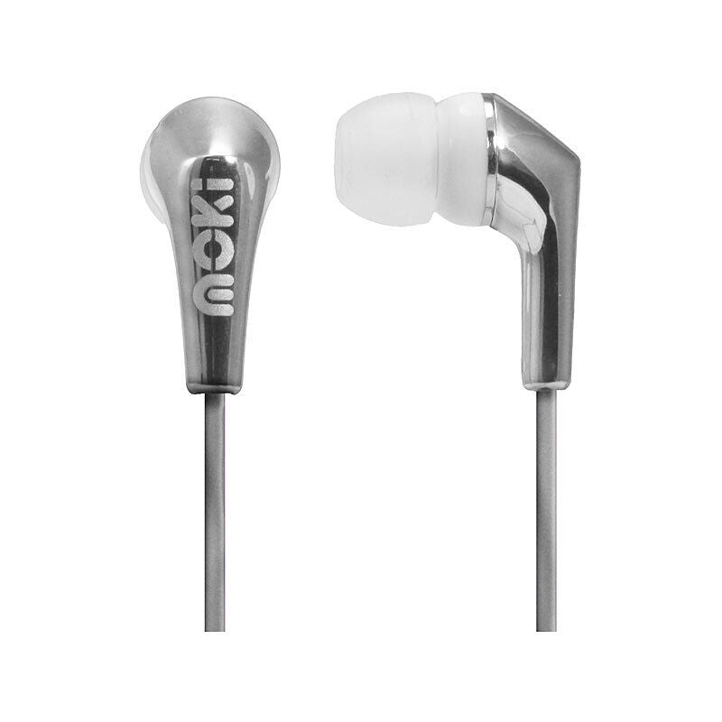 Moki International Moki Metallics Earphone Silver
