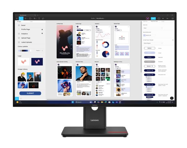 LENOVO ThinkVision T32UD-40 31.5'/32' 60Hz UHD IPS Monitor 4K 3840x2160 16:9