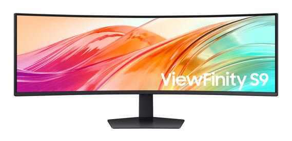 Samsung 49' ViewFinity Monitor Dual QHD 5120x1440 5ms 32:9 1000R Tilt Swivel