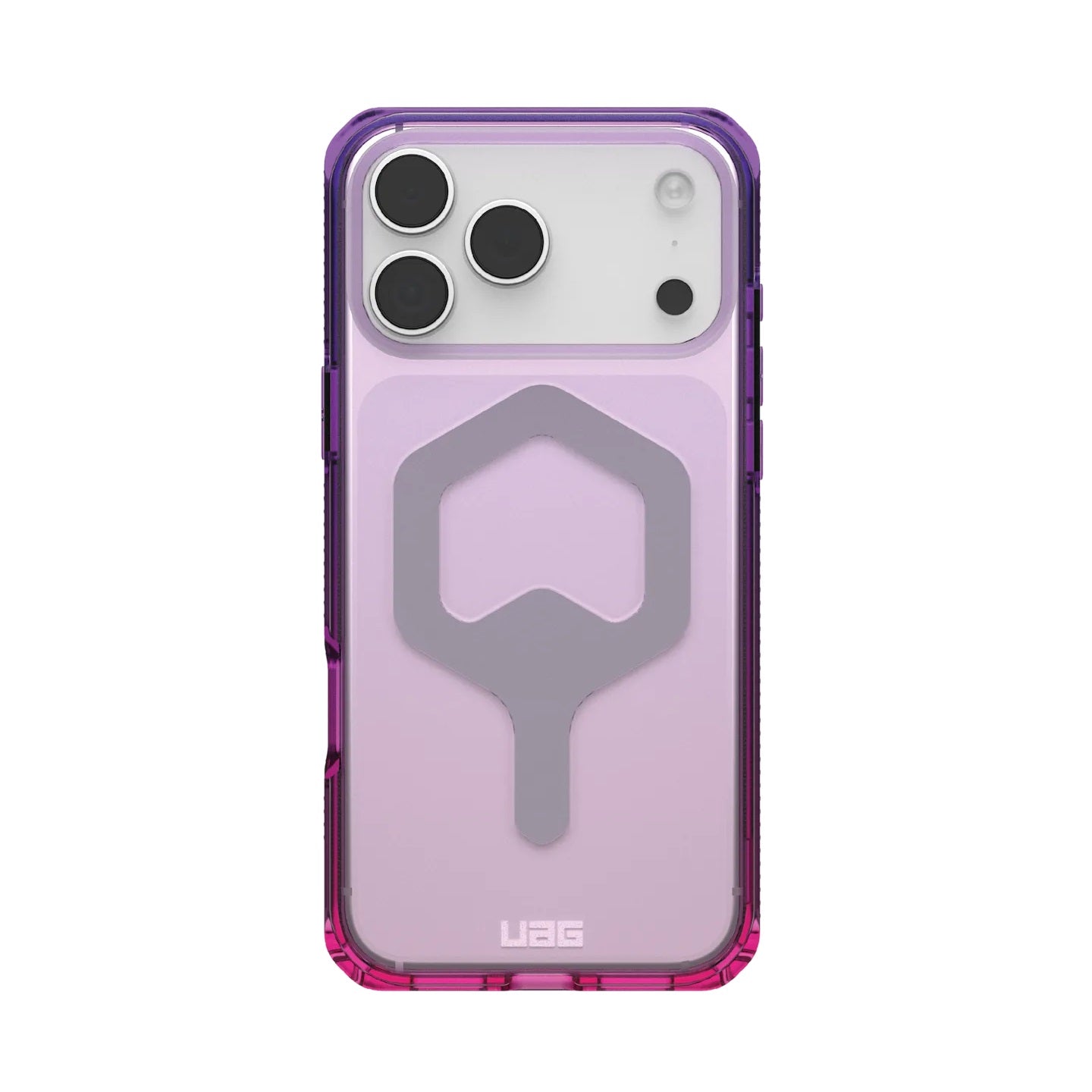 UAG Plyo MagSafe Apple iPhone 17 Pro Max (6.9') Rugged Case - Purple Pink Ombré (114530114995), 16ft. Drop Protection (4.9M), 10 Years Warranty