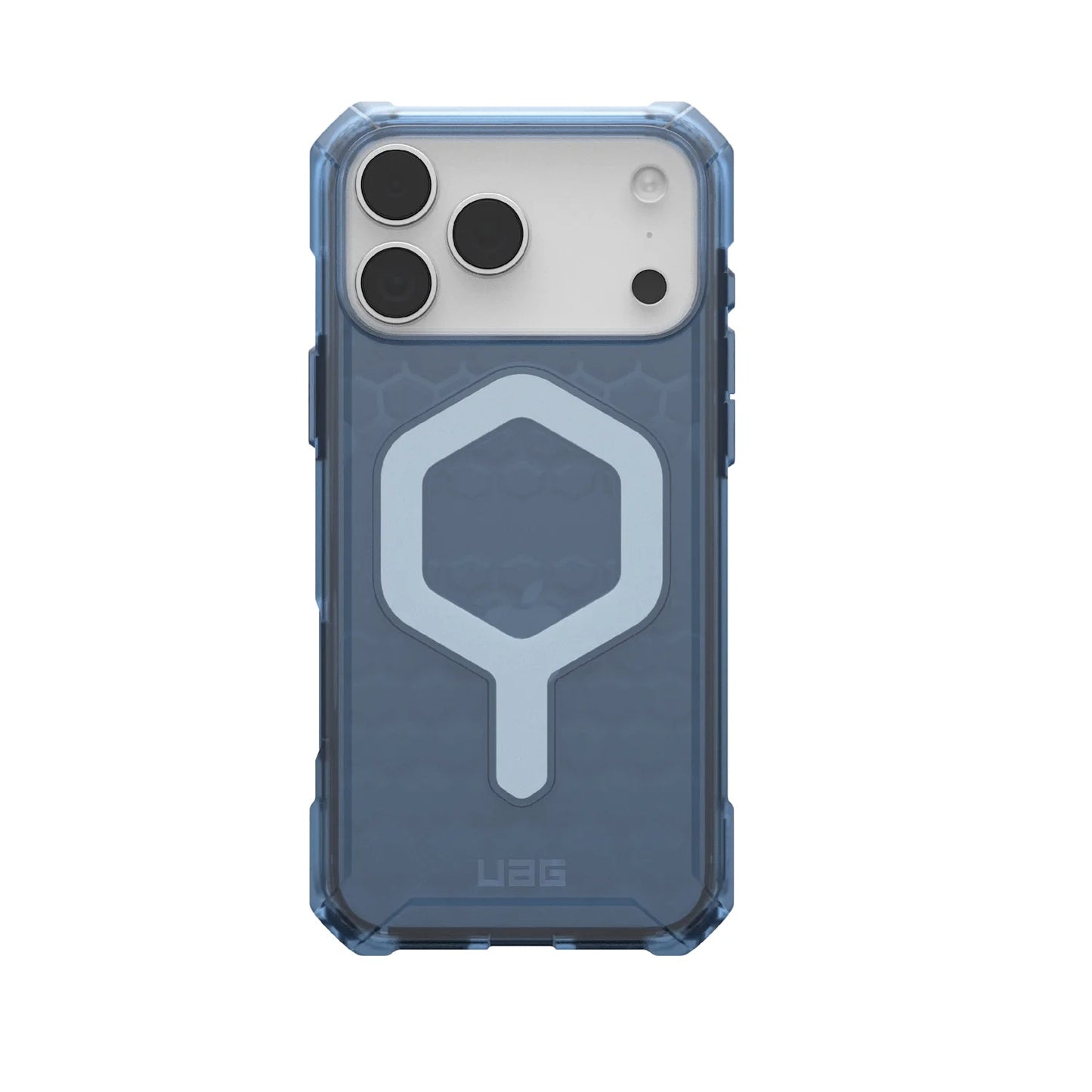 UAG Essential Armor MagSafe Apple iPhone 17 Pro Max (6.9') Rugged Case - Cloud Blue (114541114151), 15ft. Drop Protection (4.6M), 10 Year Warranty