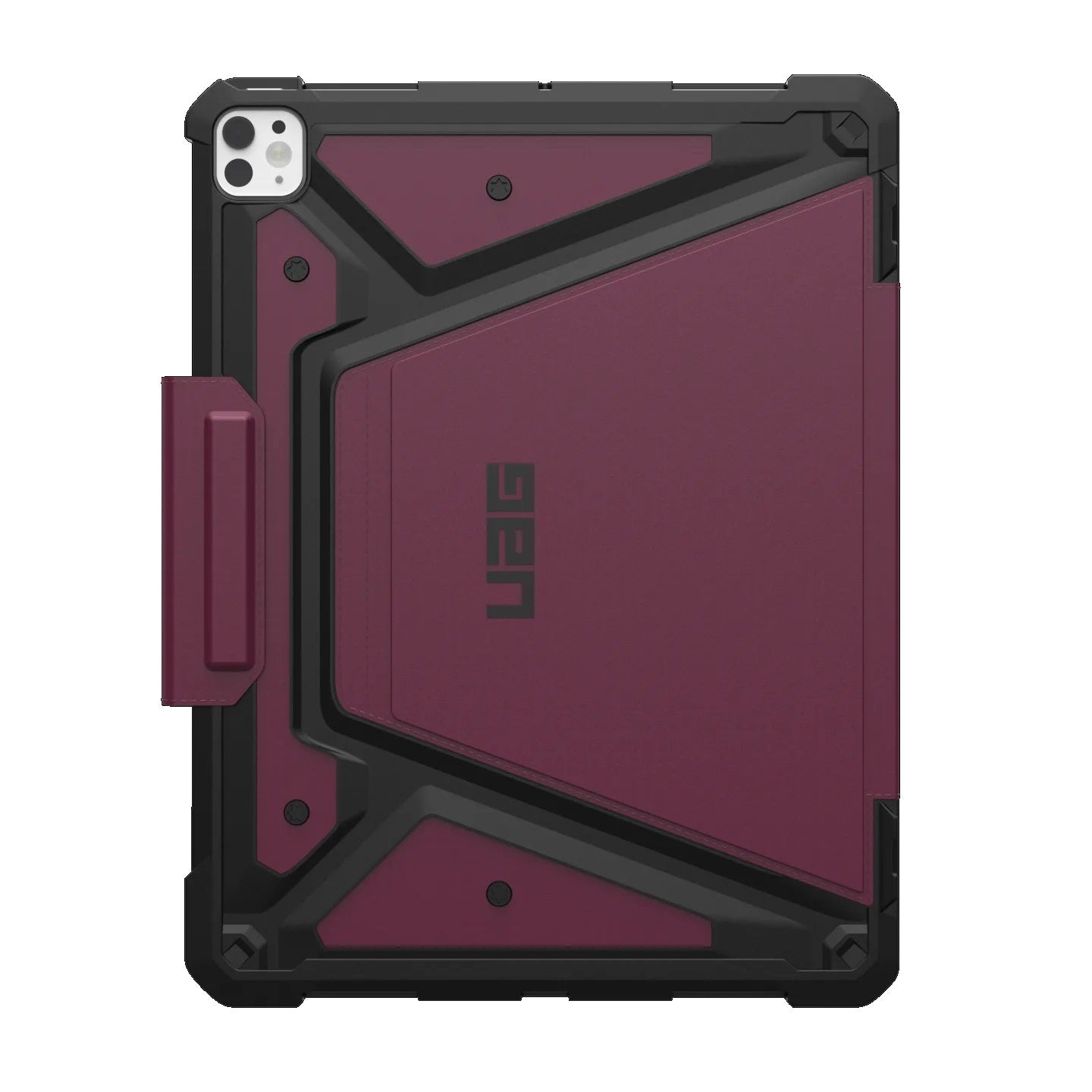 UAG Metropolis SE Apple iPad Pro M4 (13') (7th Gen) Folio Rugged Case - Bordeaux (124476119049), DROP+ Military Standard, 10 Years Warranty