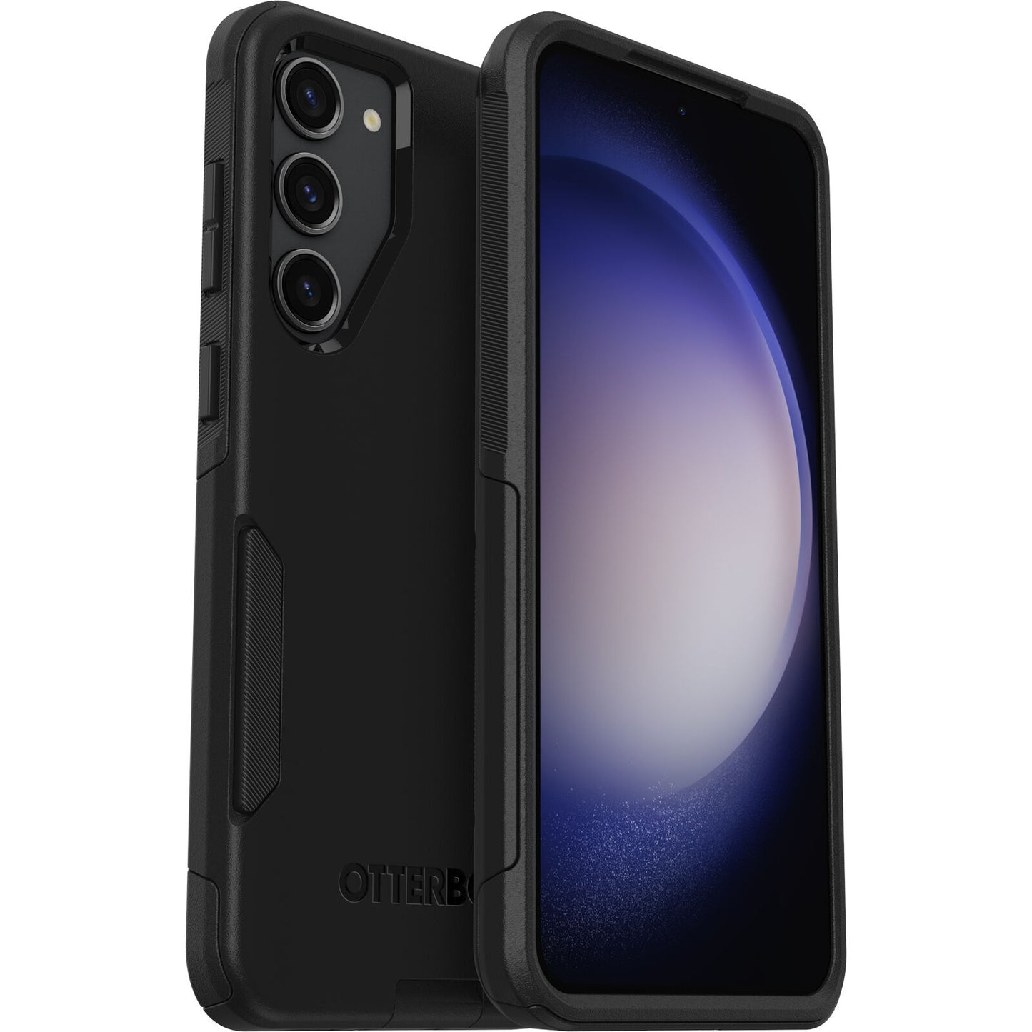 OtterBox Commuter Samsung Galaxy S23+ 5G (6.6') Case Black - (77-91074), Antimicrobial, DROP+ 3X Military Standard, Dual-Layer, 7 Years Warranty