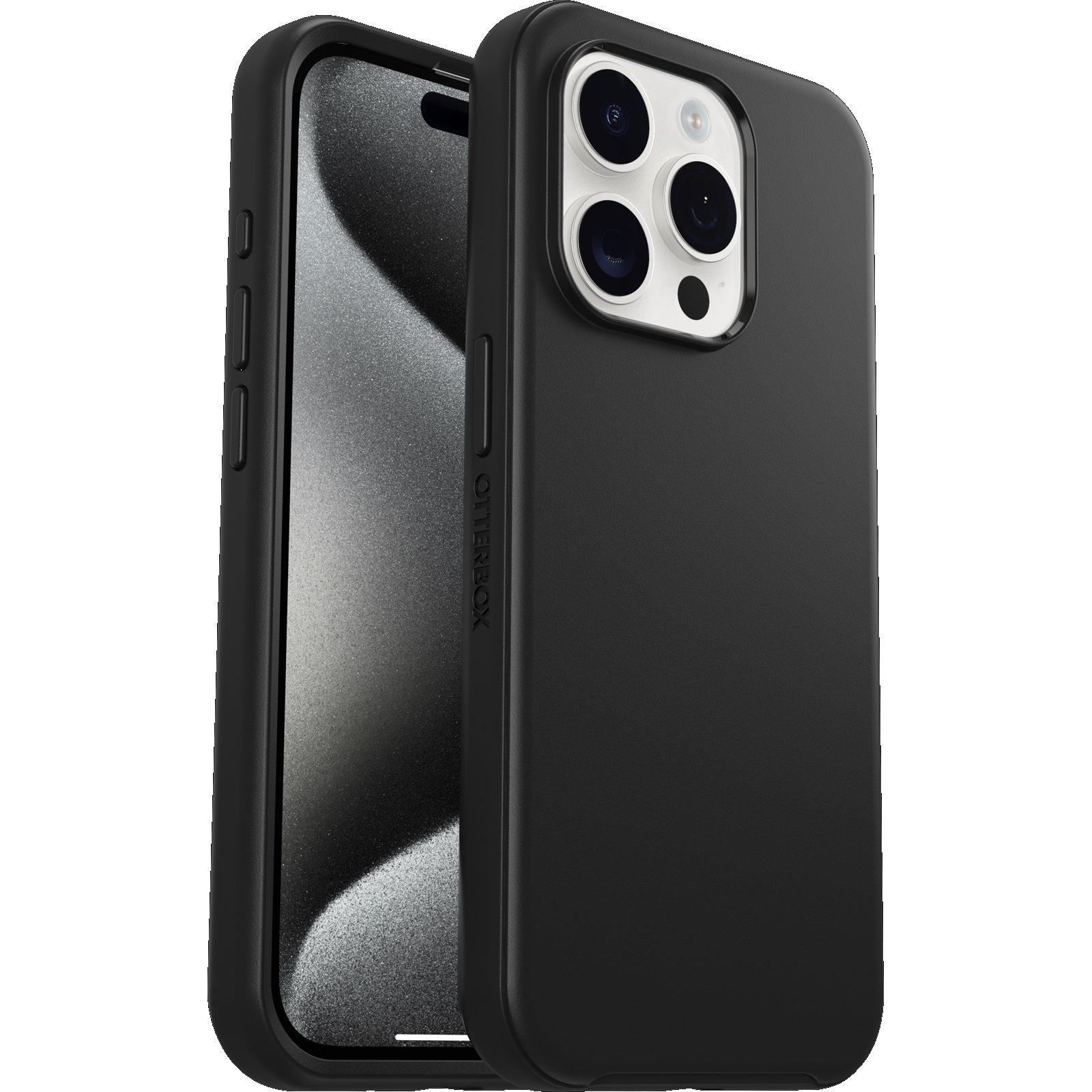 OtterBox Symmetry Apple iPhone 15 Pro Case Black (77
