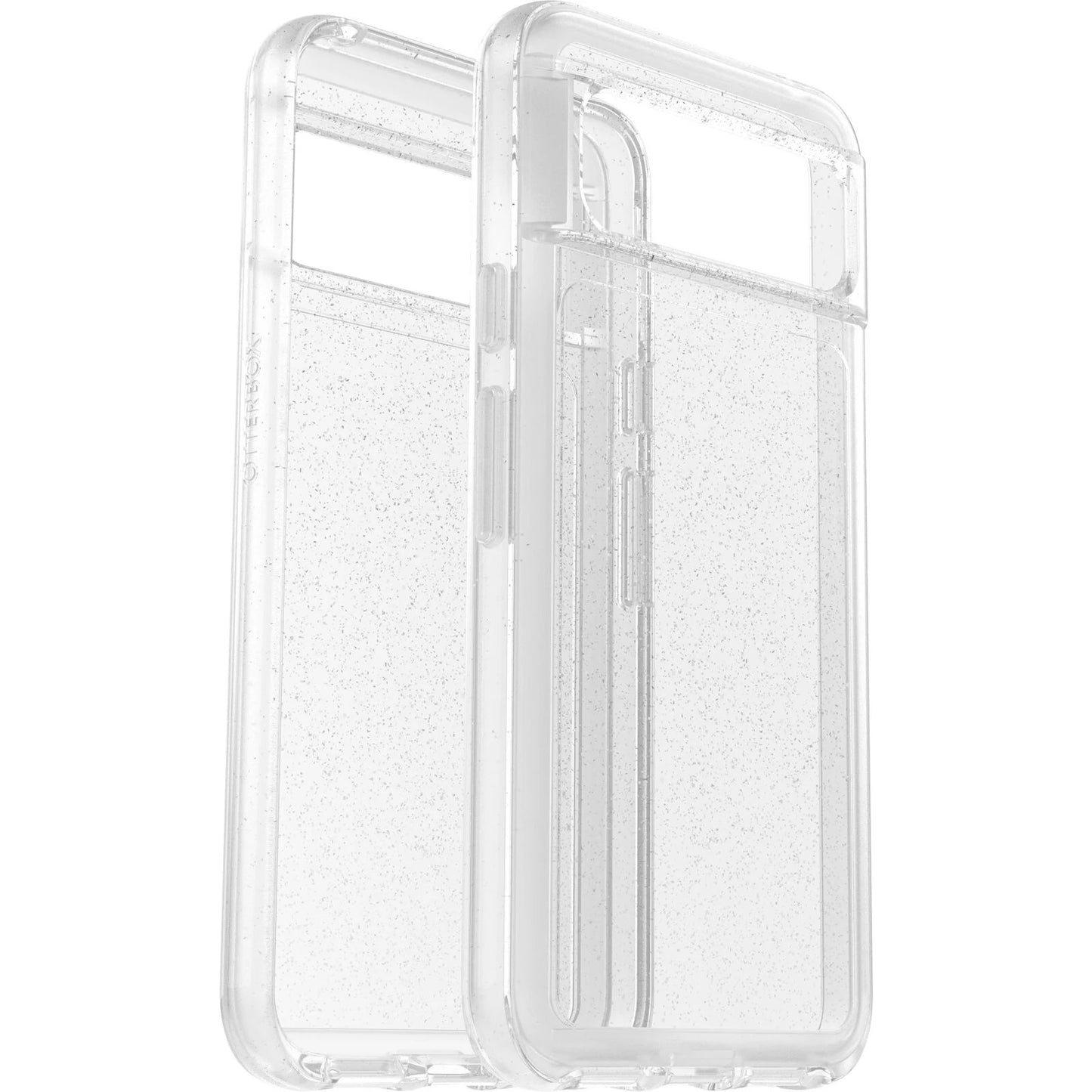 EOL OtterBox Symmetry Clear Google Pixel 8 (6.2') Case Stardust (Clear Glitter) - (77-94213), DROP+ 3X Military Standard, Raised Edges, 7 Years Warran