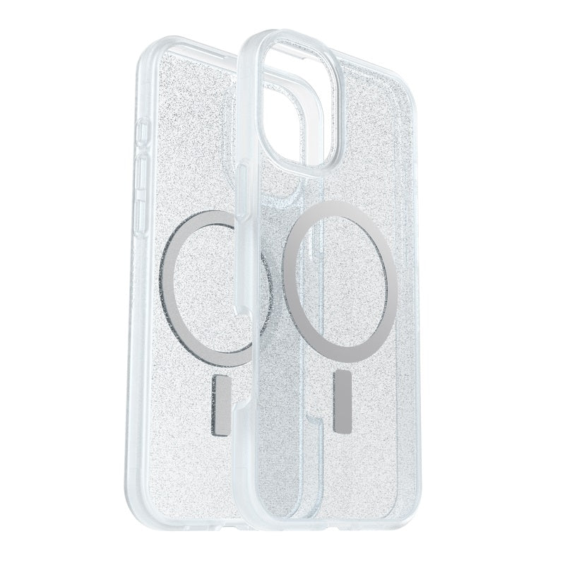 Otterbox React Magsafe Apple iPhone 16 Plus (6.7') Case Stardust (Clear Glitter) - (77-96241), DROP+ Military Standard, Hard Case, 7 Years
