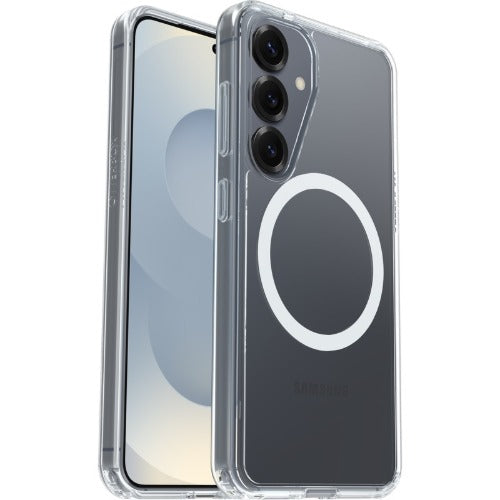 OtterBox Symmetry Clear Magnets Samsung Galaxy S25 5G (6.2') Case Clear