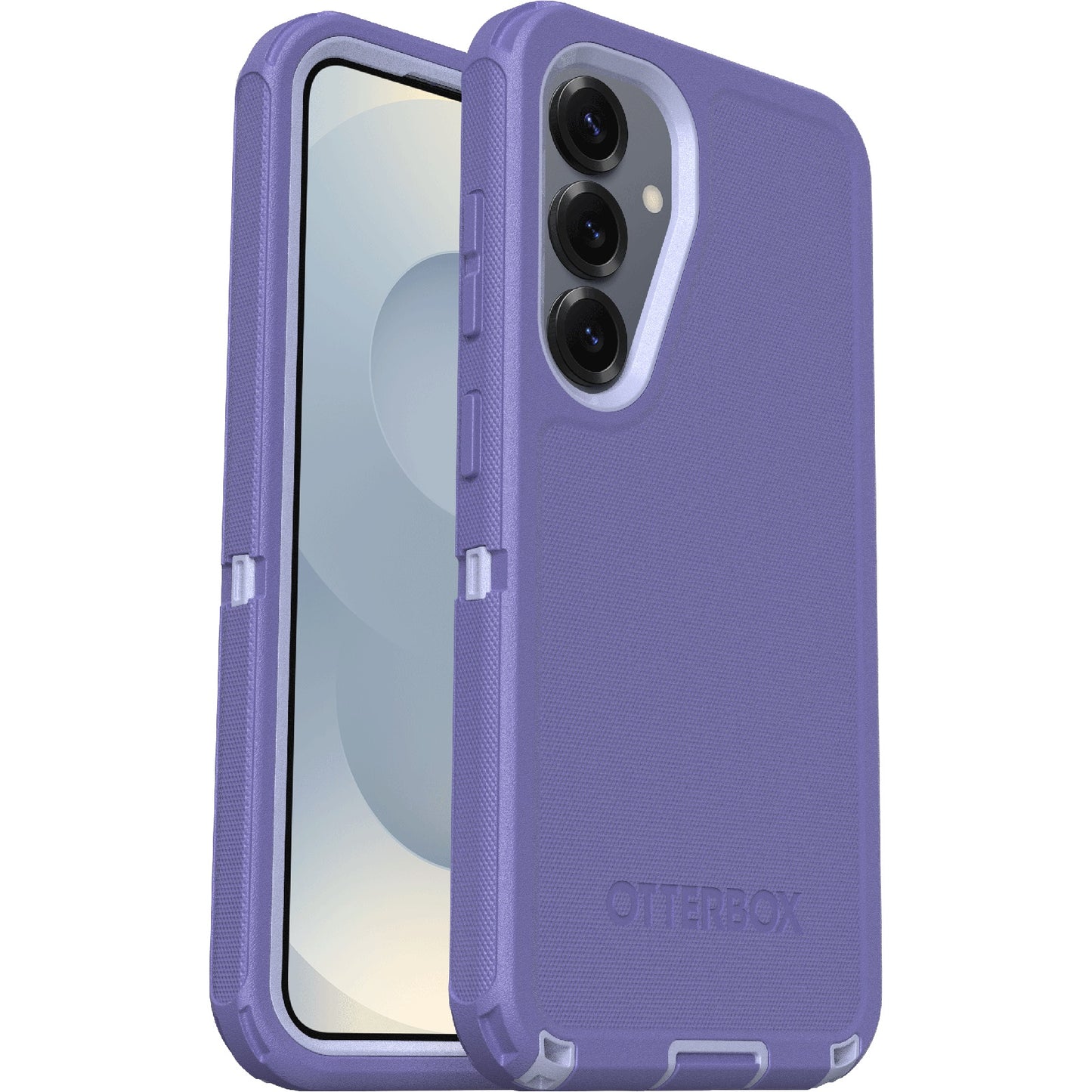 OtterBox Defender Samsung Galaxy S25 5G (6.2') Case Mountain Majesty Purple - (77-97614), DROP+ 7X Military Standard, 7 Years Warranty