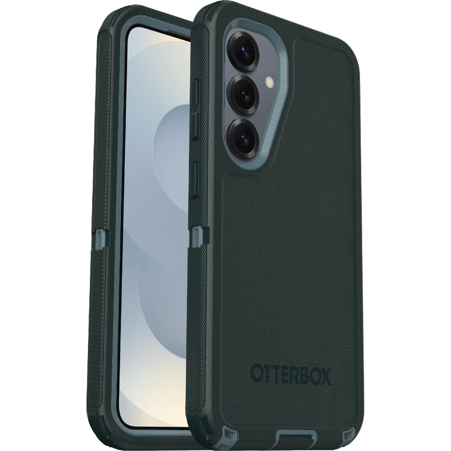 OtterBox Defender Samsung Galaxy S25 5G (6.2') Case Sagebrush Green-(77-97615),DROP+7X Military Standard,Wireless Charging Compatible,7 Years Warranty