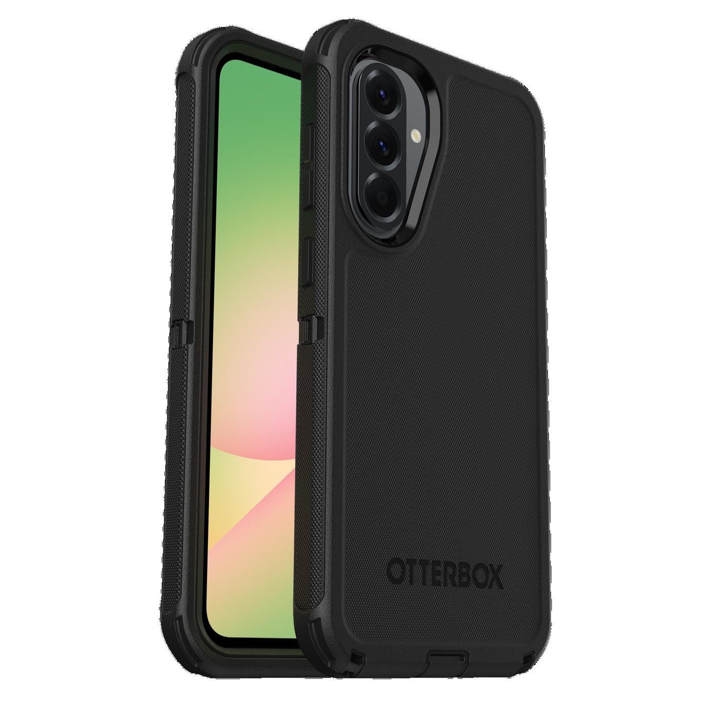 OtterBox Defender Samsung Galaxy A56 5G (6.7') Case Black - No Retail Packaging - (77-97789), DROP+ 7X Military Standard,Multi-Layer,7 Years Warranty