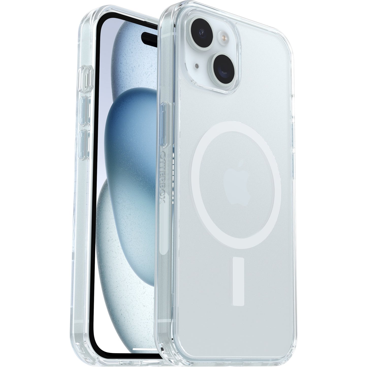 OtterBox Symmetry Clear MagSafe Apple iPhone 16e/ iPhone 15/ iPhone 14/ iPhone 13 (6.1') Case Clear - (77-98189), Antimicrobial, 7 Years Warranty