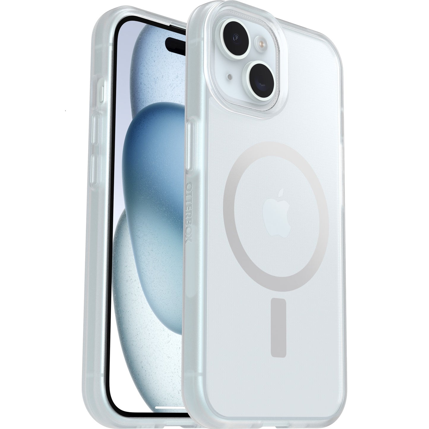 OtterBox React MagSafe Apple iPhone 16e/ iPhone 15/ iPhone 14/ iPhone 13 (6.1') Case Clear - (77-98201), DROP+ Military Standard, 7 Years Warranty