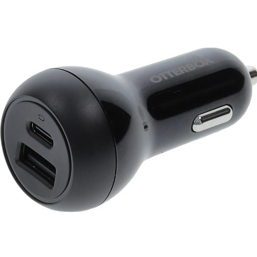 OtterBox 32W Dual Port (USB-C PD 20W + USB-A 12W) Standard Fast Car Charger